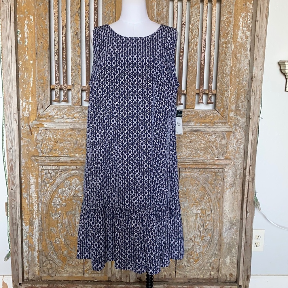 LAUREN Ralph Lauren SLEEVELESS SUMMER SHEATH DRESS
